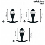 ADDICTED TOYS - 3ER-SET ANALPLUG MODELL 2